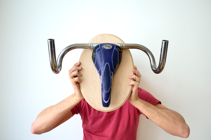 Illustration for article titled Dress Up Your Den With Hunting Trophies Made From Bike Parts